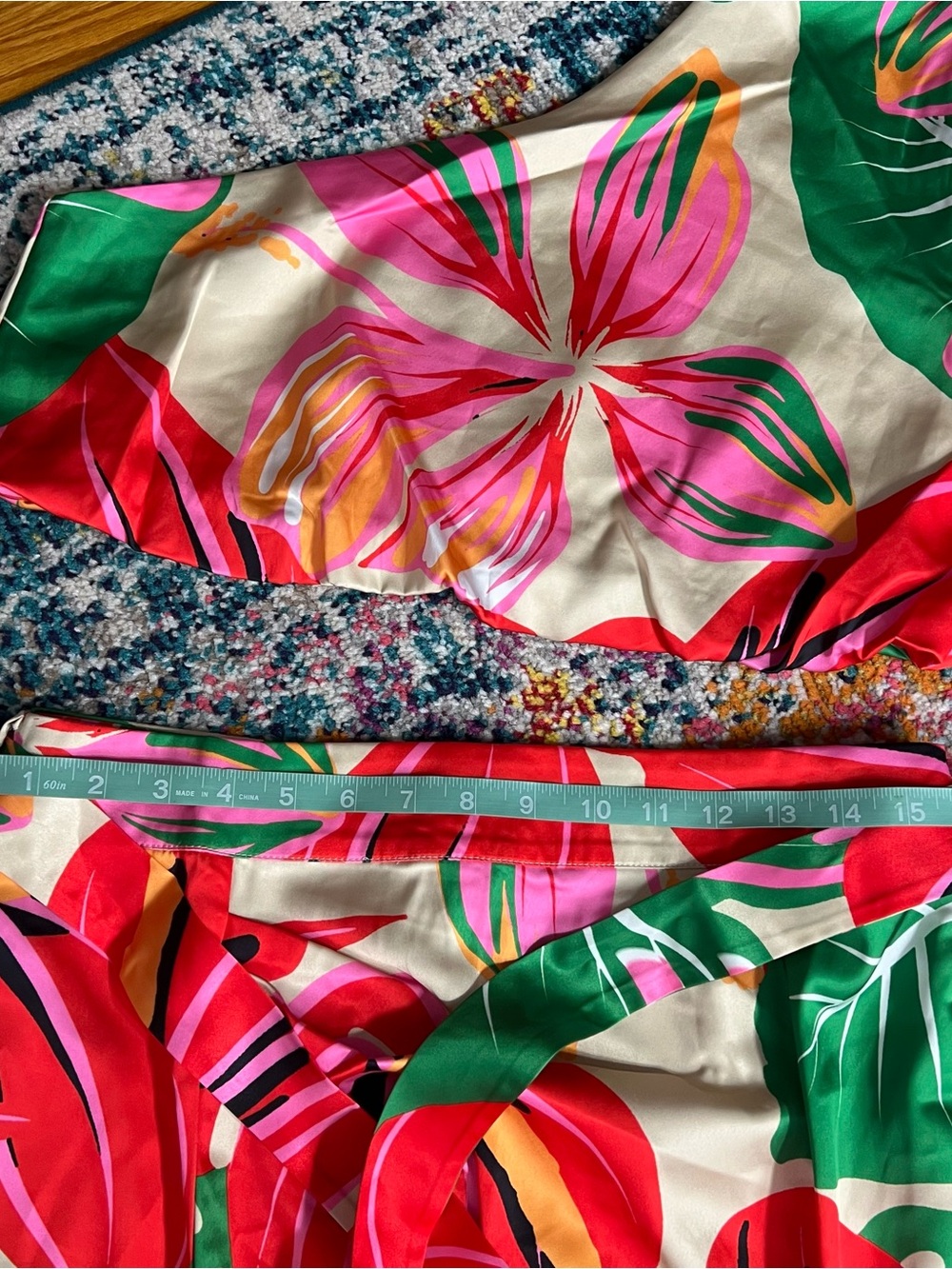 NWT Lexbreezy Hawaii HokuTropical Two-Piece Skirt Set Sz Large - Picture 3 of 7